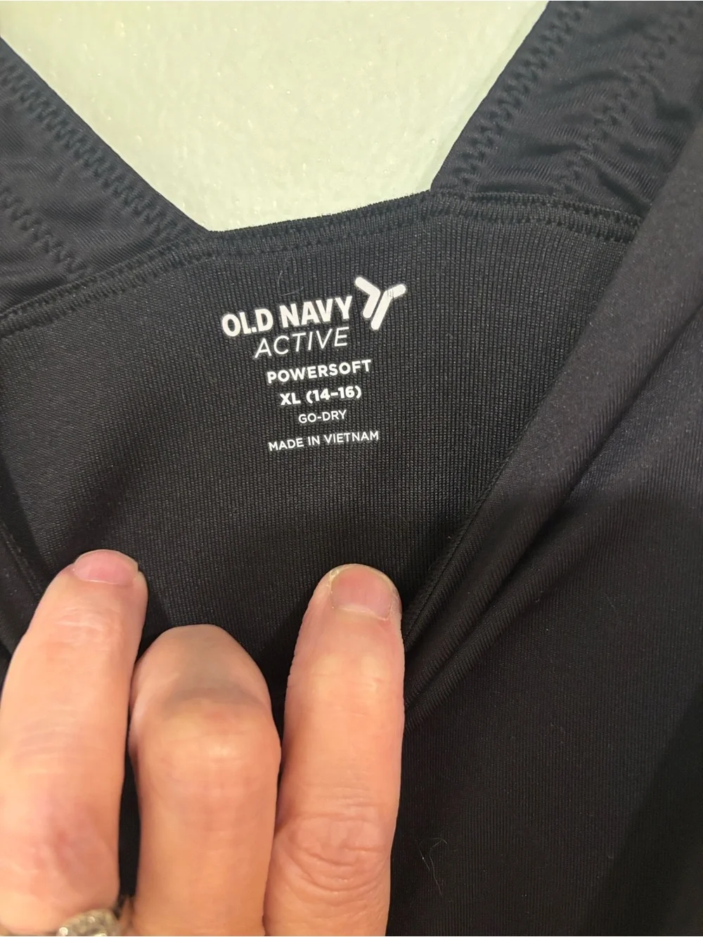 Old Navy Active Girls Powersoft Black Skort Dress